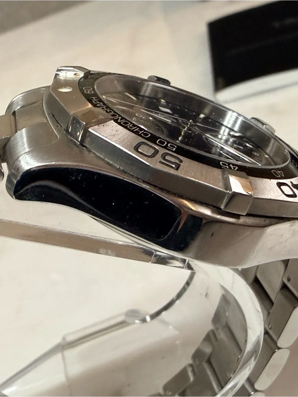 Tag Heuer Aquaracer CAF2110 Calibre 16 Chronograph Box & Booklets Unpolished